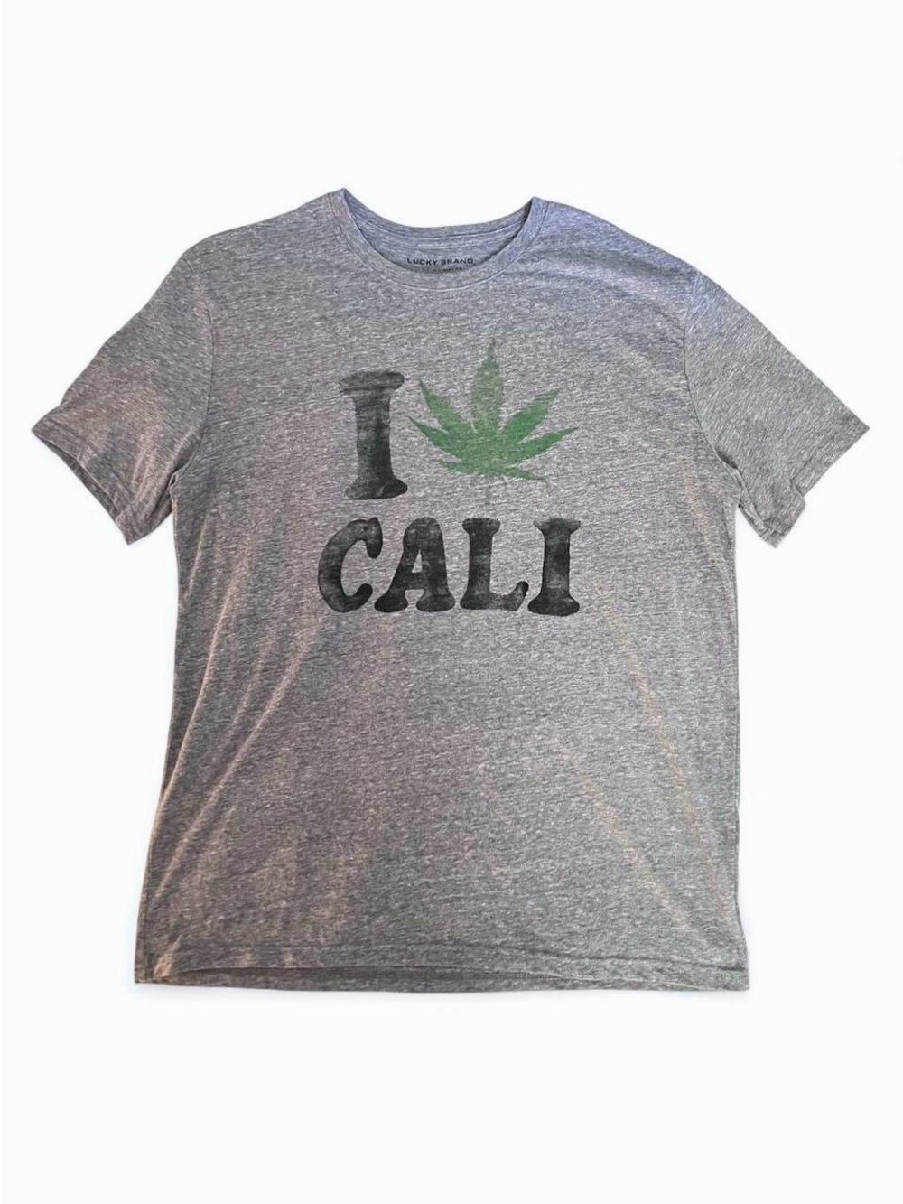 Vintage Inspired I WEED CALI Faded Graphic Tee